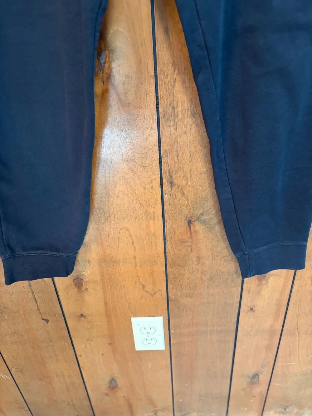 Nike Black Kids Fleece Joggers with White Swoosh